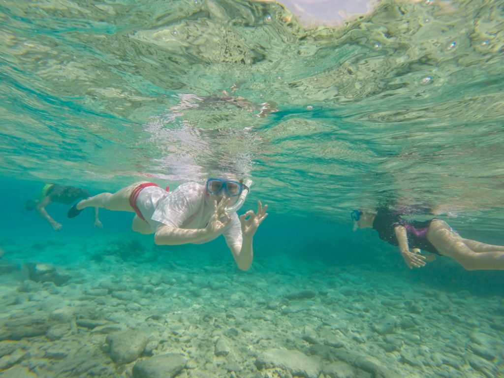 snorkelen met kinderen